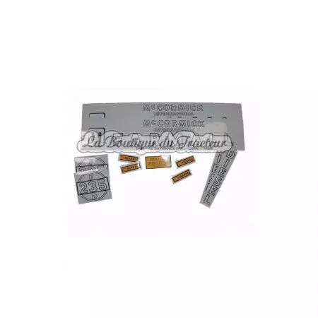 Jeu d\'autocollants F235D (11 pi&egrave;ces)