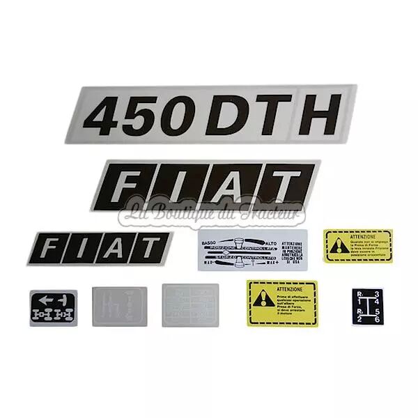 Jeu d�autocollants FIAT 450