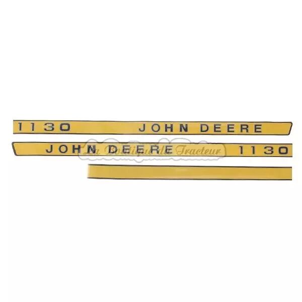Autocollants John Deere Vintage 1950 – 4 Pattes Tracteur – Imprimés USA – Neuf