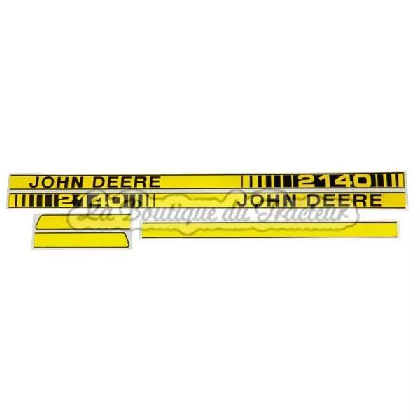 Jeu d�autocollants John Deere 2140
