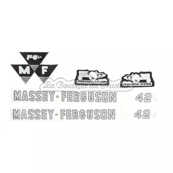 Jeu d�autocollants Massey Ferguson 42