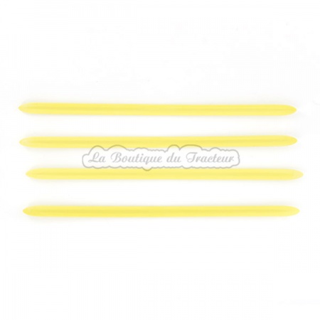 Jeu de 4 baguettes de calandre jaunes Renault D22, N72, E72, V72