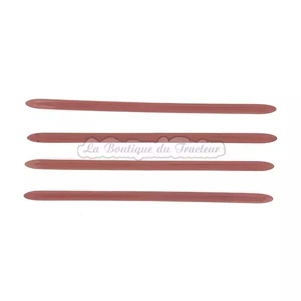 Jeu de 4 baguettes de calandre marron Renault D16, N73, V73