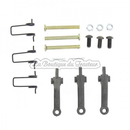 Jeu de doigts d´embrayage 9/11´´ Massey Ferguson (axes, ressorts et vis de réglages)