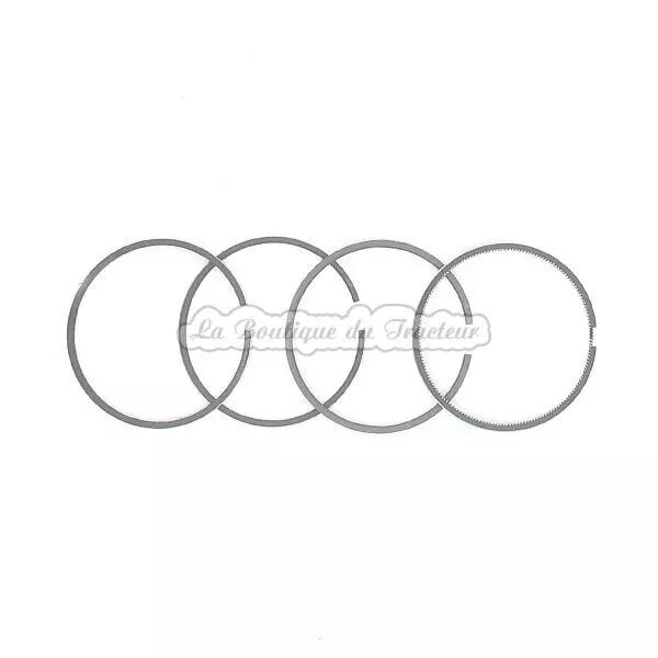 Jeu de segments pour 1 cylindre FORD 2000 al.106,68mm