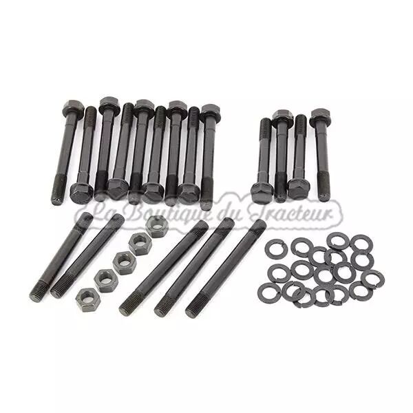 Juego completo de tornillos y pernos prisioneros de culata Massey Ferguson mot. Perkins AD3.152