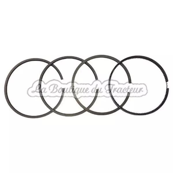 Juego de anillos de piston Renault para 1 cilindro motores D327 y D227 (OEM: 7701201833)