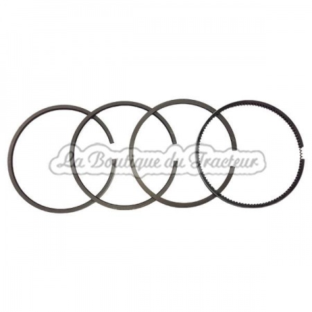 Juego de anillos de piston Renault para 1 cilindro motores D327 y D227 (OEM: 7701201833)