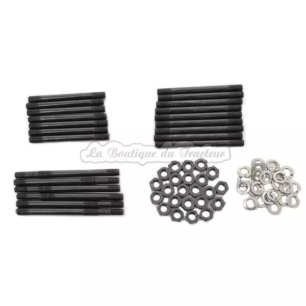 Juego de tornillos + esp�rragos para culata 3 cil. Motor Perkins A3.144 y A3.152 (OEM: 43675)