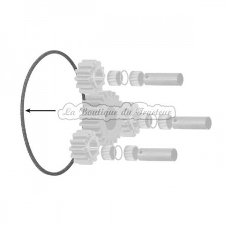 Junta corcho de reductor MF145-158