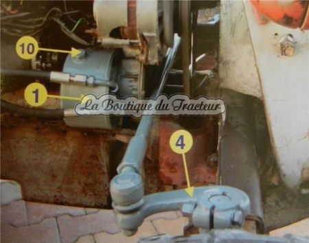 Kit de direction assistée essieu droit MF 135, 148