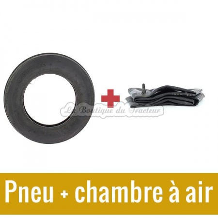 Kit pneu avant et chambre à air 5.00 x 15 (l´unité)