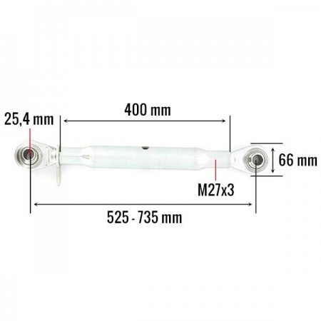 l400 d25.4 push bar cat1