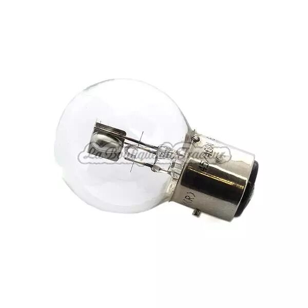 Lampe blanche 3 ergots, 2 plots 12V45/40W BA21D