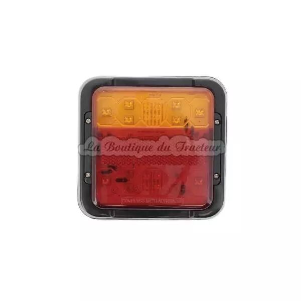 LED trailer light 12 / 24V for all types of tractor (2 screws)