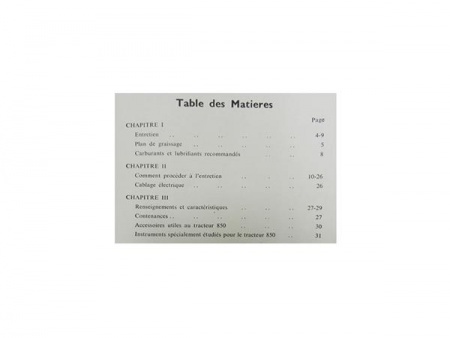 Libro de mantenimiento David Brown 850