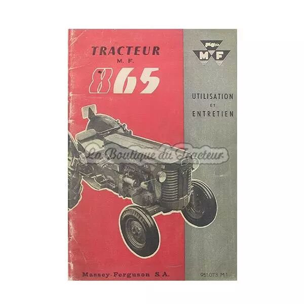 Libro de mantenimiento MF 865