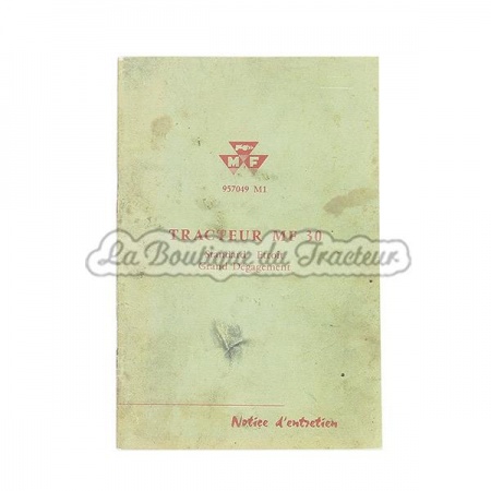 Libro de mantenimiento MF30
