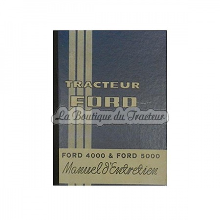 Libro de mantenimiento para FORD 4000, 5000