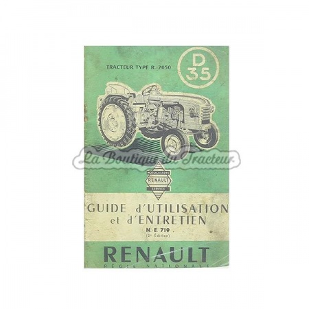 Libro de mantenimiento RENAULT D35