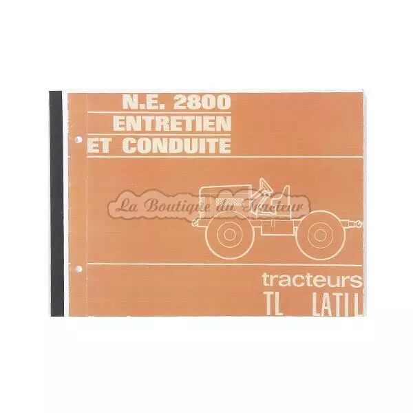 Livret d�entretien LATIL TL