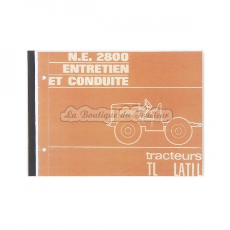 Livret d´entretien LATIL TL