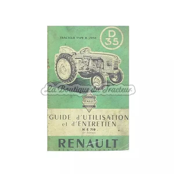 Livret d�entretien RENAULT D35