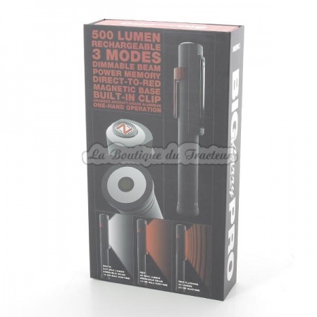 Luz de antorcha LED Nebo Big Larry Pro, 500 lúmenes
