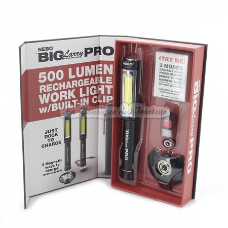 Luz de antorcha LED Nebo Big Larry Pro, 500 lúmenes
