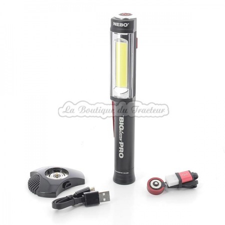 Luz de antorcha LED Nebo Big Larry Pro, 500 lúmenes