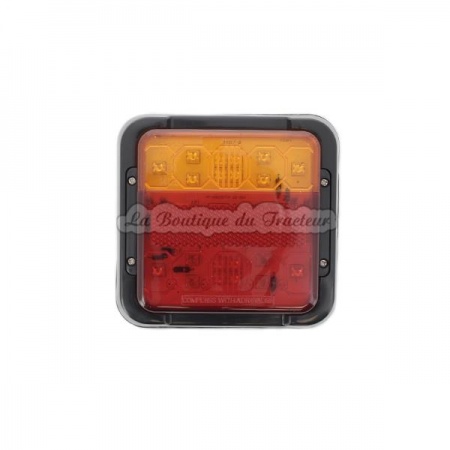 Luz de remolque LED 12 / 24V para todo tipo de tractor (2 tornillos)