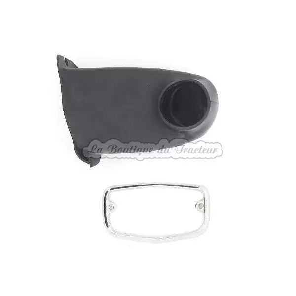 Manguito de aire y fijacion cromada MF65