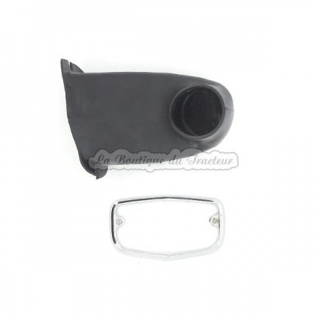 Manguito de aire y fijacion cromada MF65