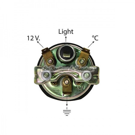 Manomètre de température MF 1877719 ( avec indicateur électrique)