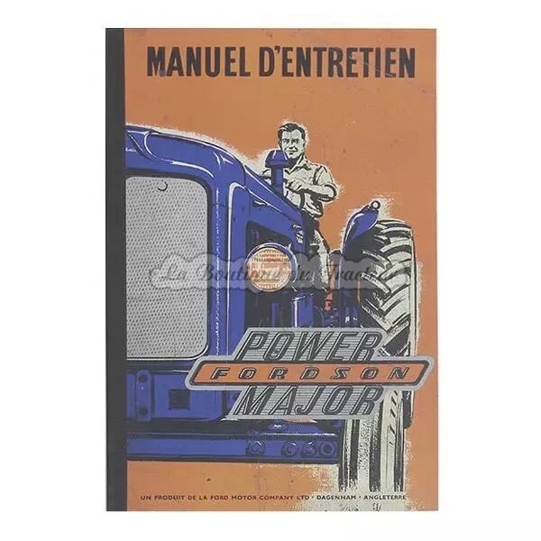 Manual de mantenimiento para Fordson Power Major