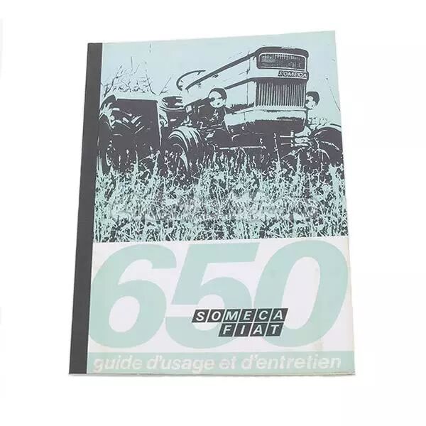 Manual de servicio y mantenimiento para tractores Fiat 650.