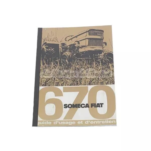 Manual de servicio y mantenimiento para tractores Fiat 670.