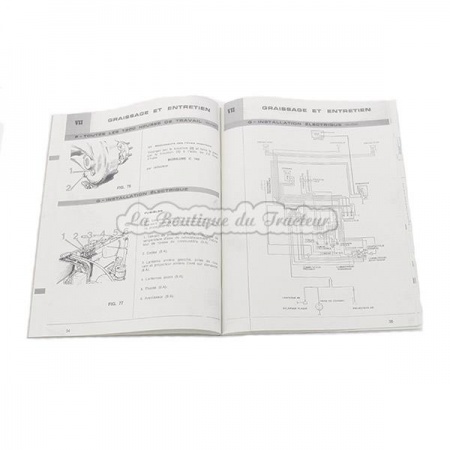 Manual de servicio y mantenimiento para tractores Fiat 670.