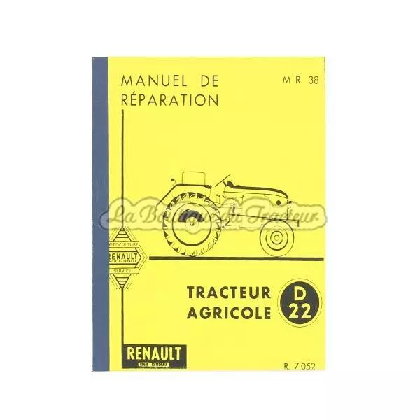 Manuel de r�paration RENAULT D22