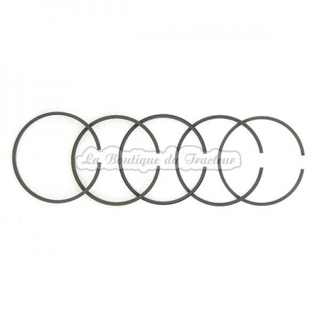 Massey Ferguson, Landini piston ring set, for 1 cyl. (OEM : 745818M91)