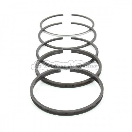 Massey Ferguson, Landini piston ring set, for 1 cyl. (OEM : 745818M91)