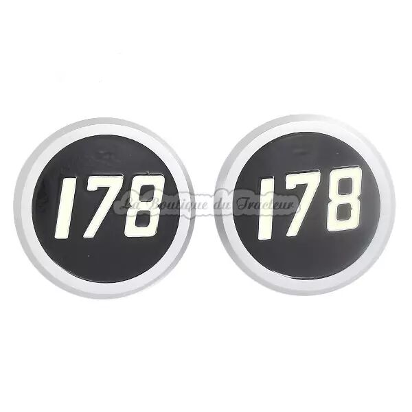 M�daillon de capot MF 178 (la paire)
