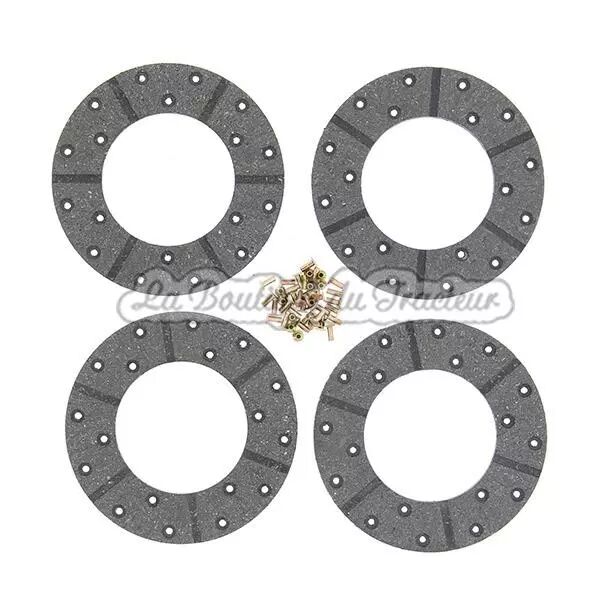 MF one side friction lining set
