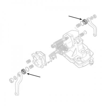 MF165 spindle dust seal