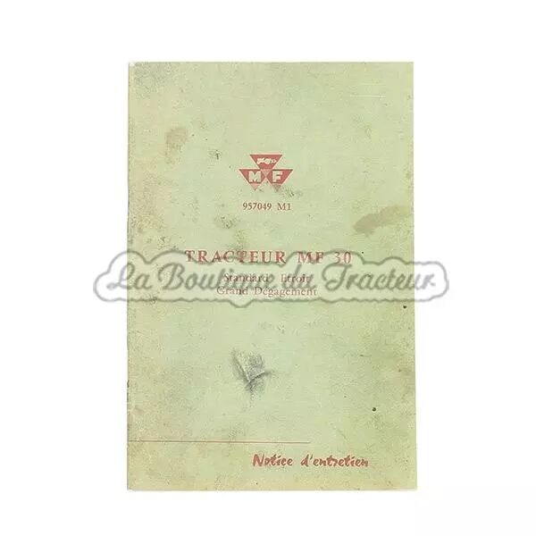 MF30 user�s manual