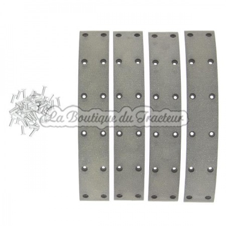 MF35/FORD friction lining set for both sides 355x