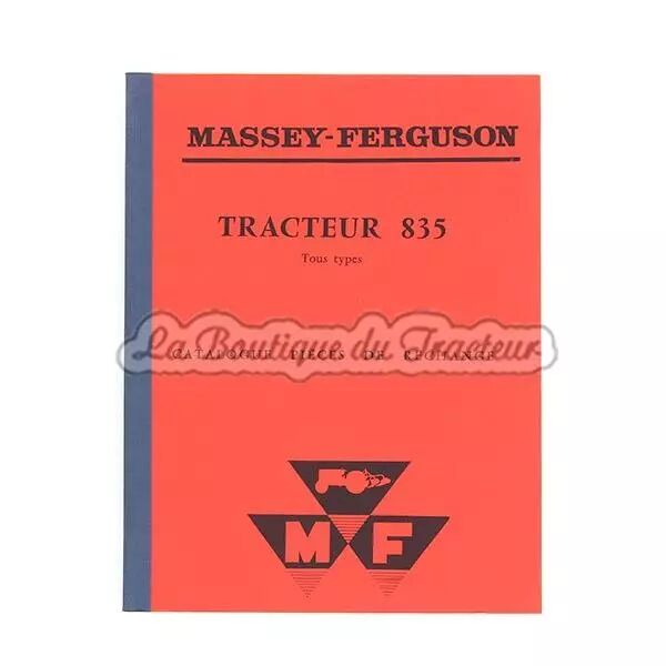 MF835 parts catalog