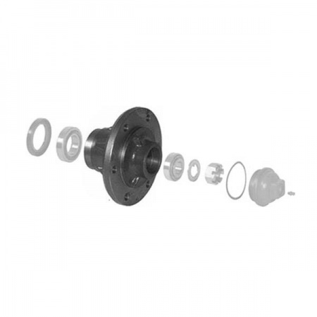 Moyeu de roue avant Massey Ferguson 35, 65, TEA20 (OEM : 826747M91)