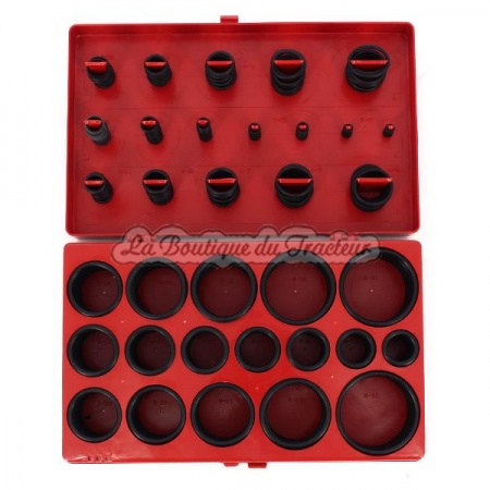 O´ring kit various 408 pcs metric selection pack