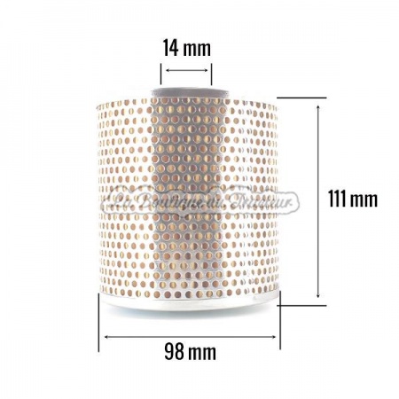 Oil filter 2545700=2001200 MF TE20, PONY, DEUTZ, SOMECA
